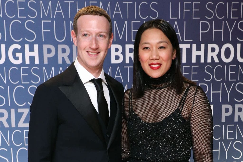 Ehefrau von Mark Zuckerberg